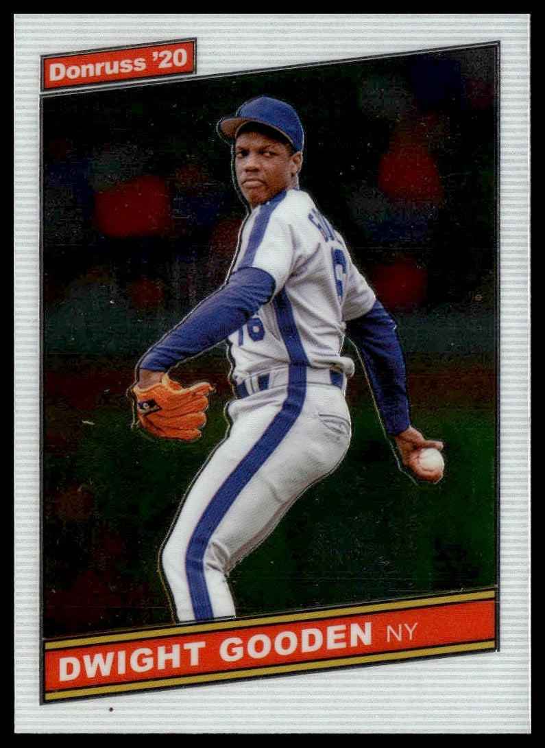 Dwight Gooden #R86-25 Retro 1986 2020 Donruss Optic New York Mets
