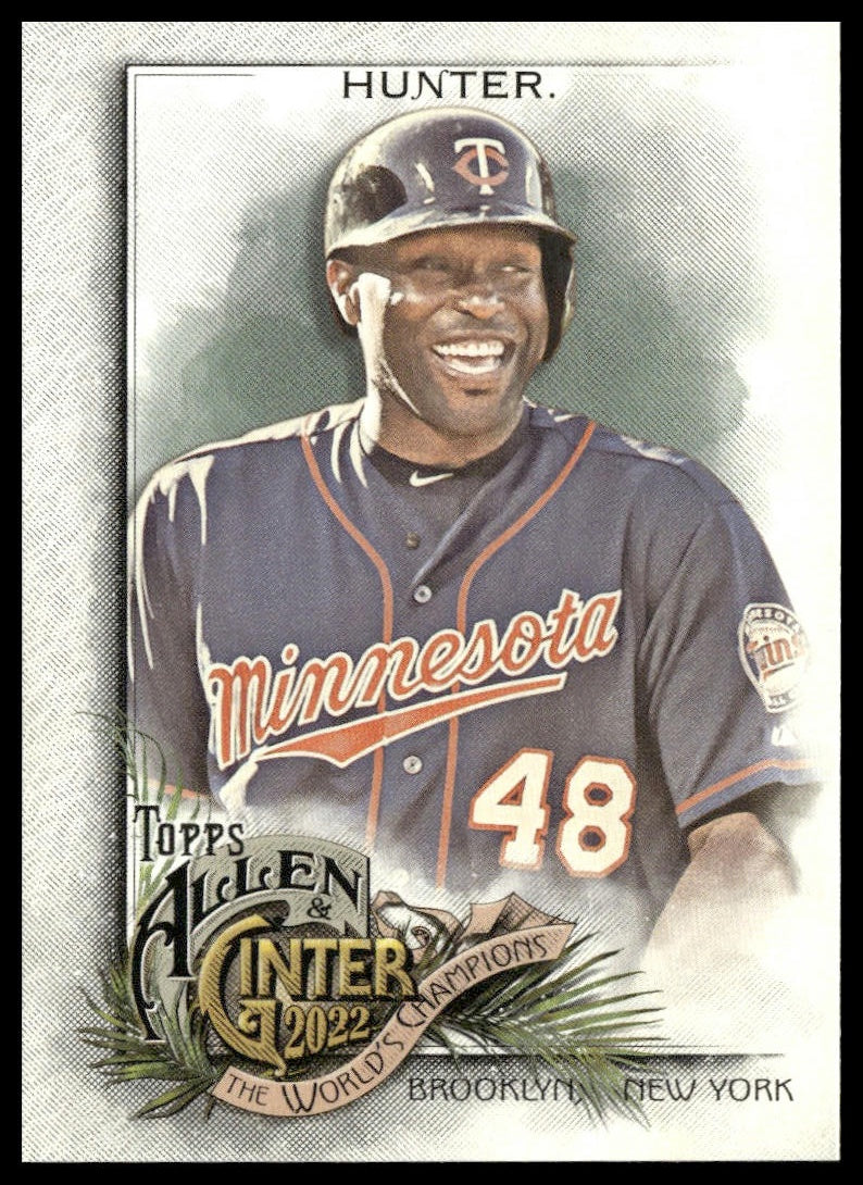 Torii Hunter #345 2022 Topps Allen & Ginter Minnesota Twins