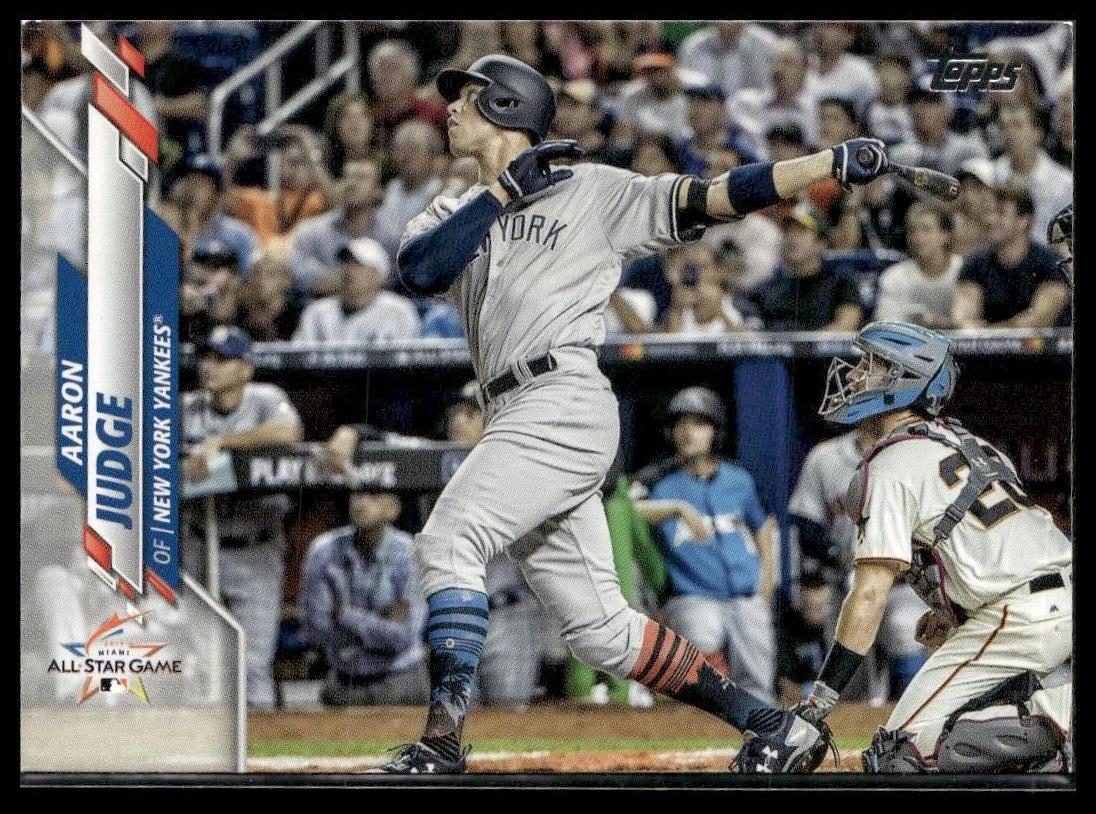 Aaron Judge #U-15 2020 Topps Update New York Yankees