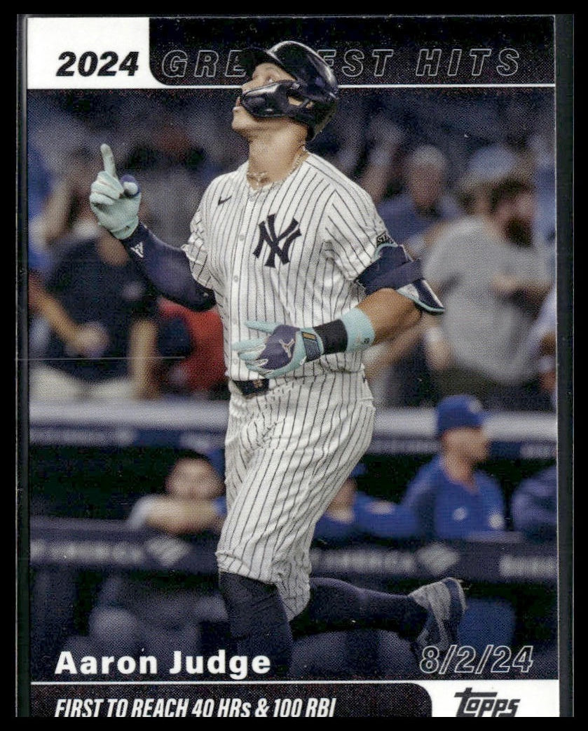 Aaron Judge #GH-1 2024 Greatest Hits 2025 Topps New York Yankees