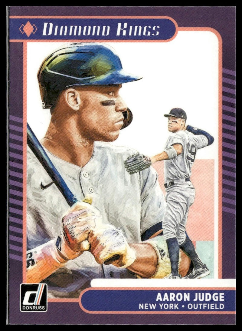 Aaron Judge #2 2021 Donruss New York Yankees