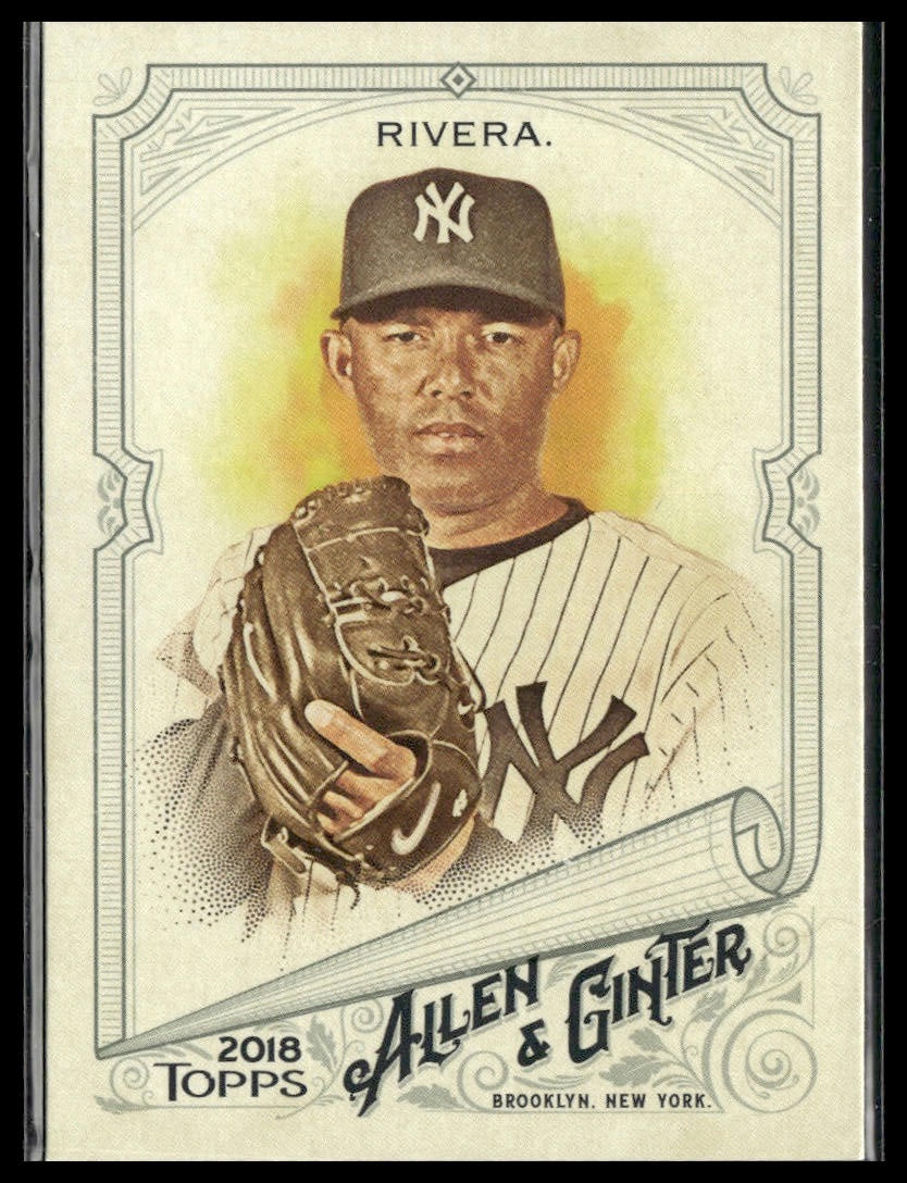 Mariano Rivera #85 2018 Topps Allen & Ginter New York Yankees