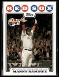 Manny Ramirez #26 2008 Topps Boston Red Sox