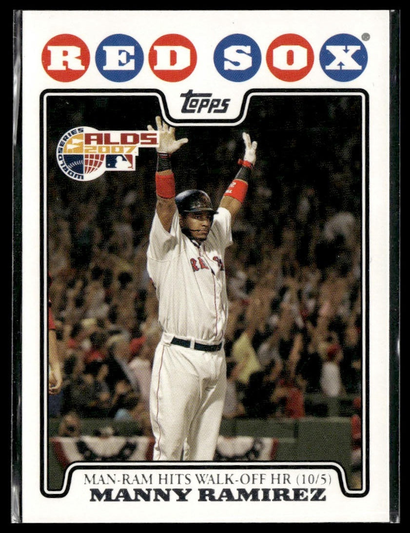 Manny Ramirez #26 2008 Topps Boston Red Sox