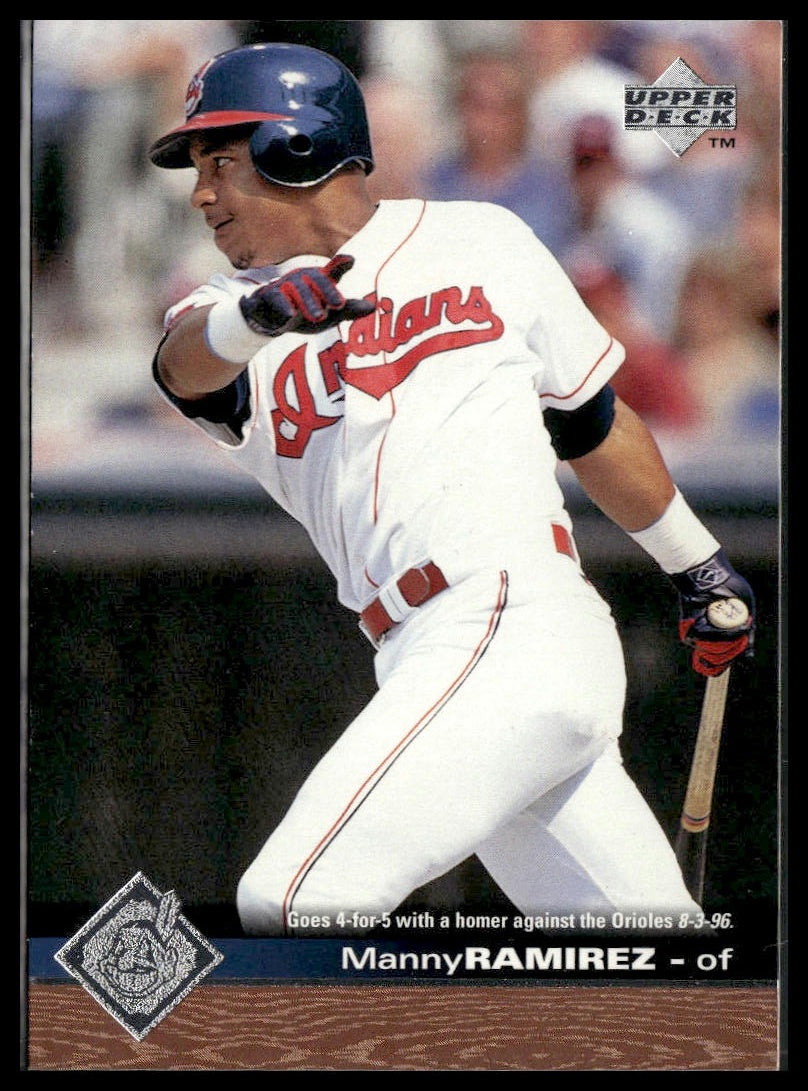 Manny Ramirez #345 1997 Upper Deck Cleveland Indians