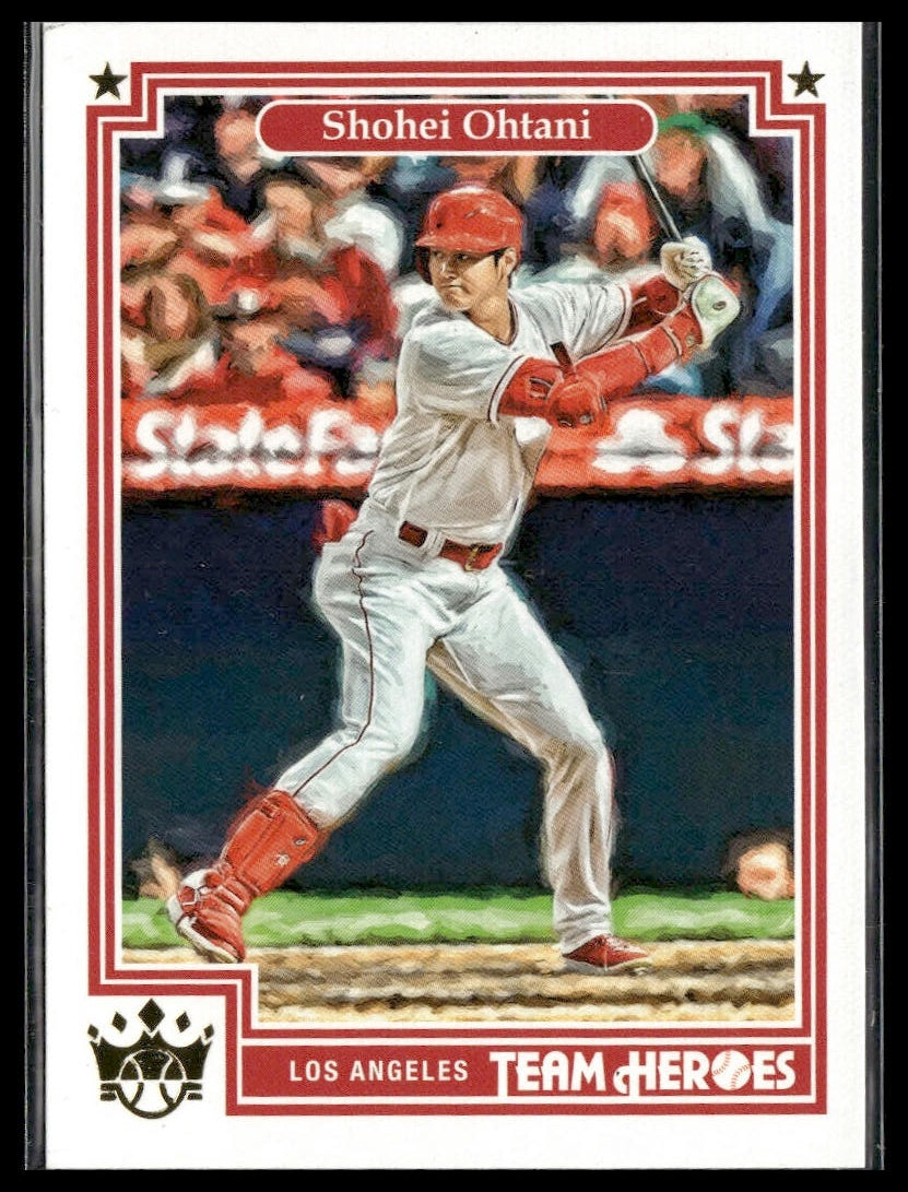 Shohei Ohtani #TH-17 Team Heroes 2019 Panini Diamond Kings Los Angeles Angels
