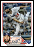 Tony Gonsolin #202 2023 Topps Los Angeles Dodgers