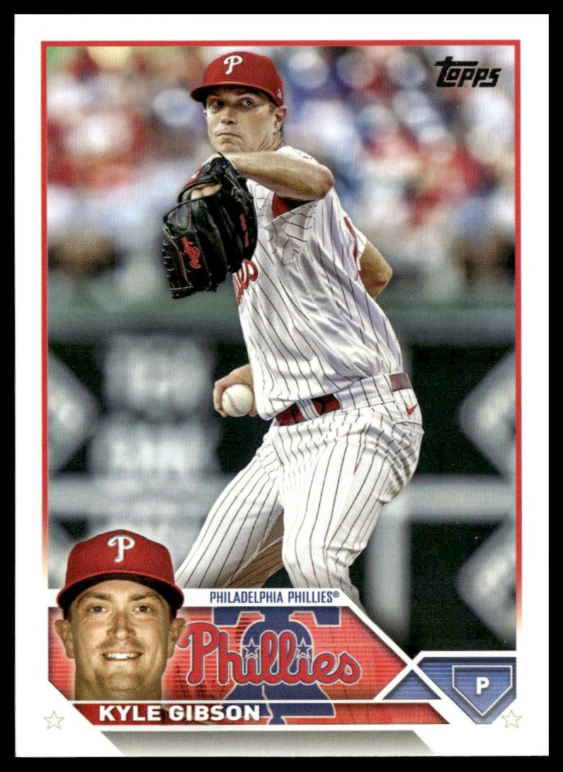Kyle Gibson #96 2023 Topps Philadelphia Phillies