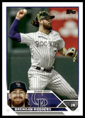Brendan Rodgers #287 2023 Topps Colorado Rockies