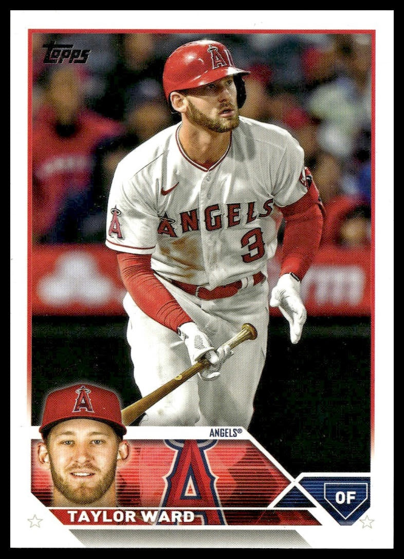 Taylor Ward #103 2023 Topps Los Angeles Angels