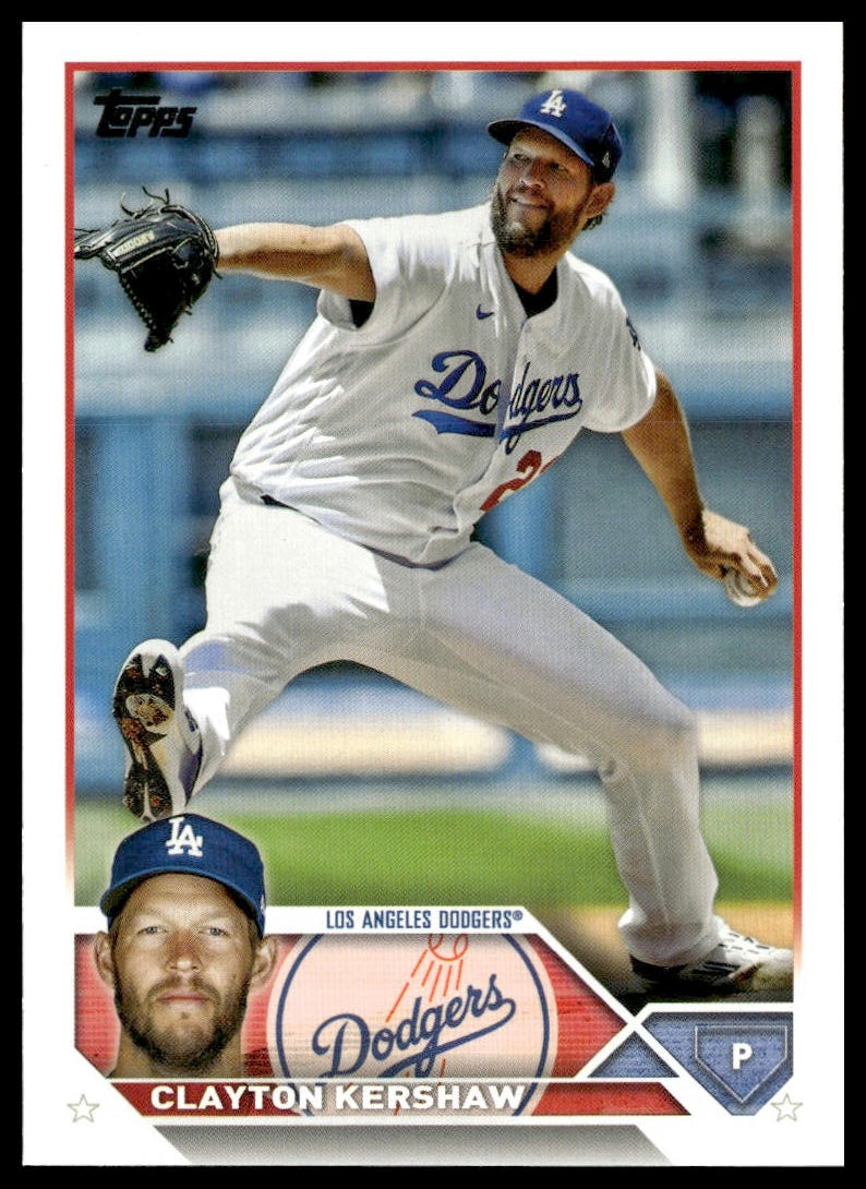 Clayton Kershaw #22 2023 Topps Los Angeles Dodgers