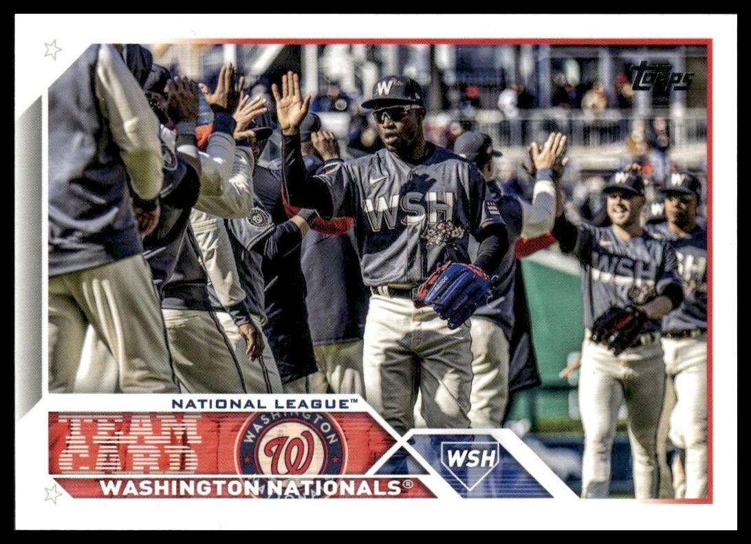Washington Nationals #316 2023 Topps Washington Nationals