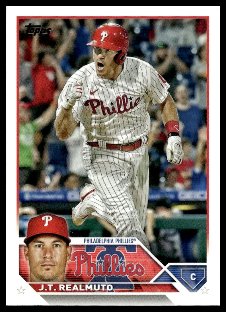 J.T. Realmuto #293 2023 Topps Philadelphia Phillies