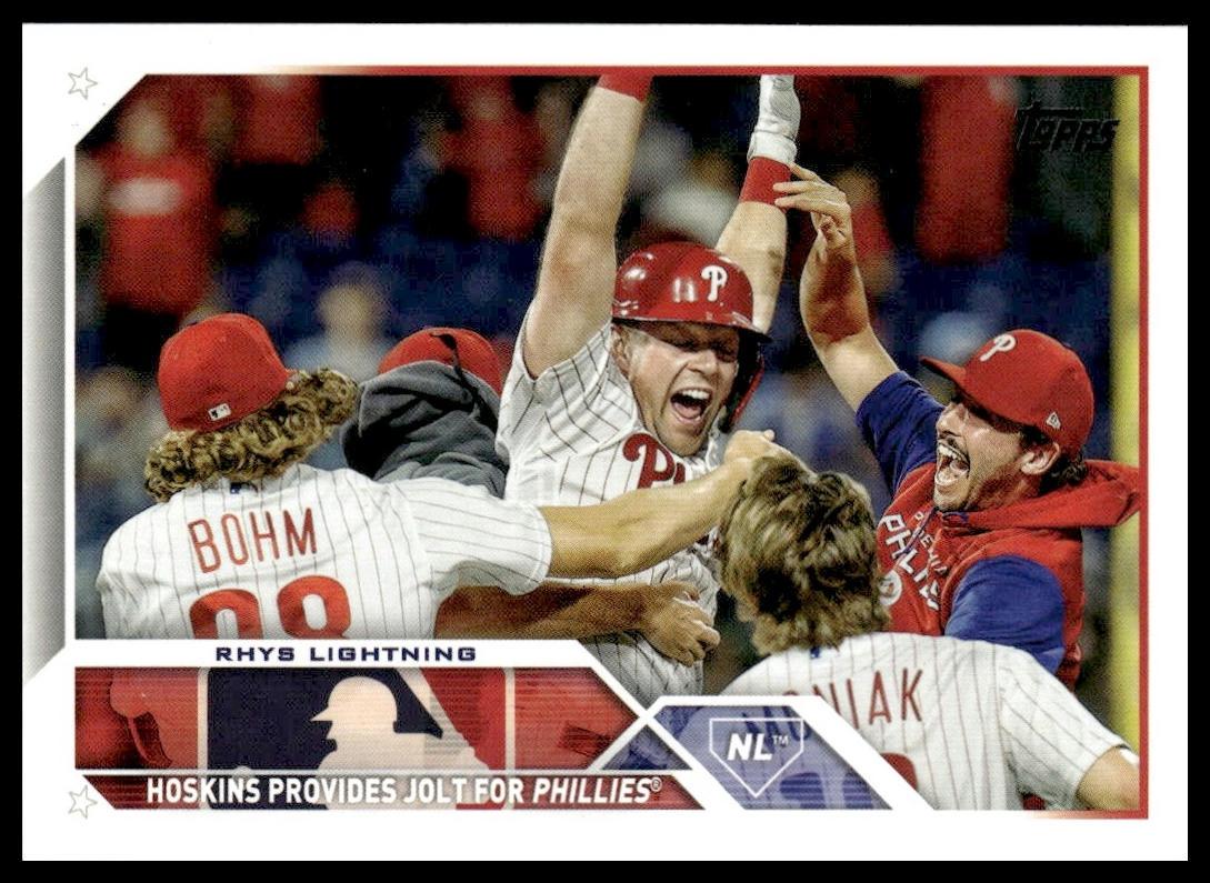 Rhys Lightning #248 2023 Topps Philadelphia Phillies