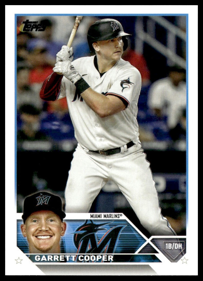 Garrett Cooper #321 2023 Topps Miami Marlins