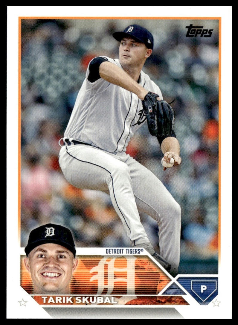 Tarik Skubal #74 2023 Topps Detroit Tigers