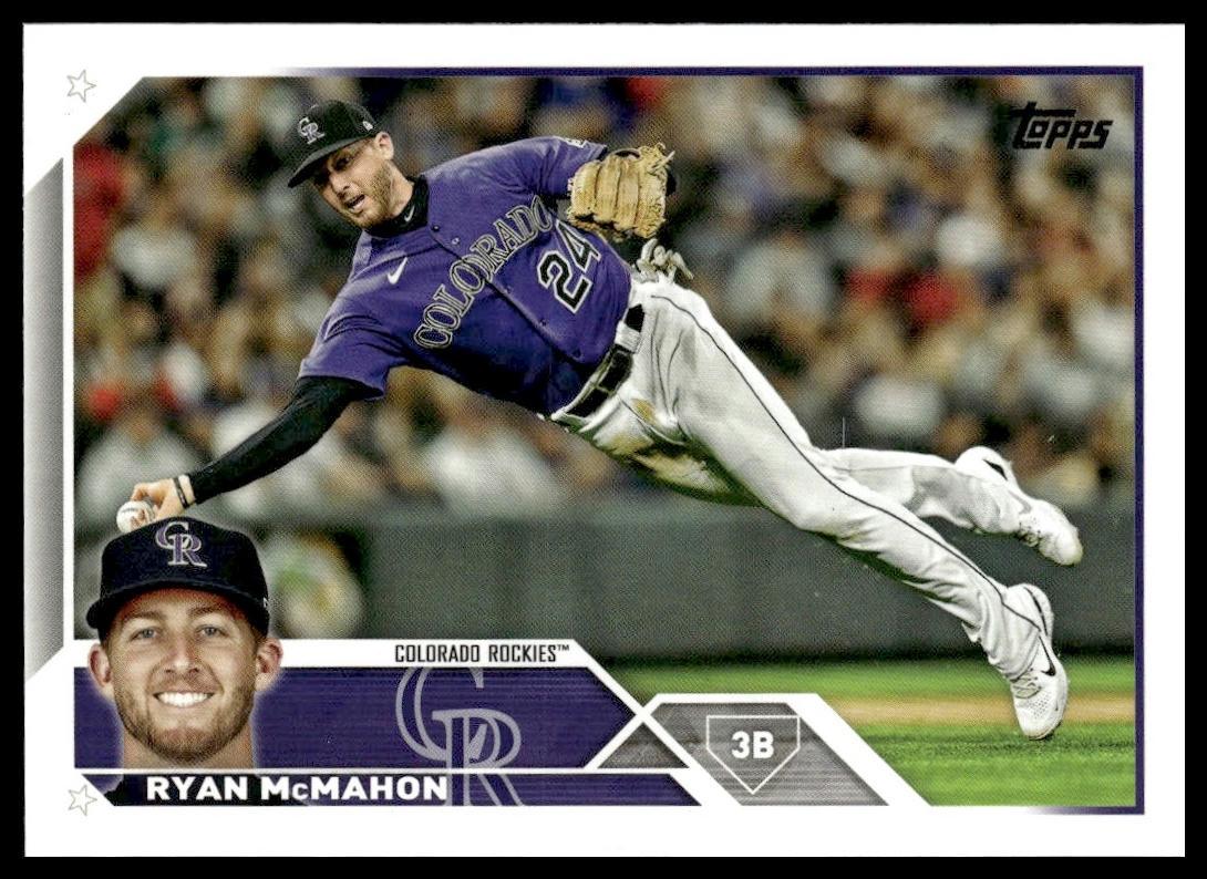 Ryan McMahon #301 2023 Topps Colorado Rockies