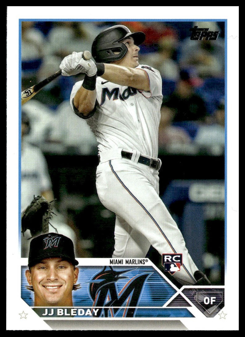JJ Bleday #205 2023 Topps Miami Marlins RC