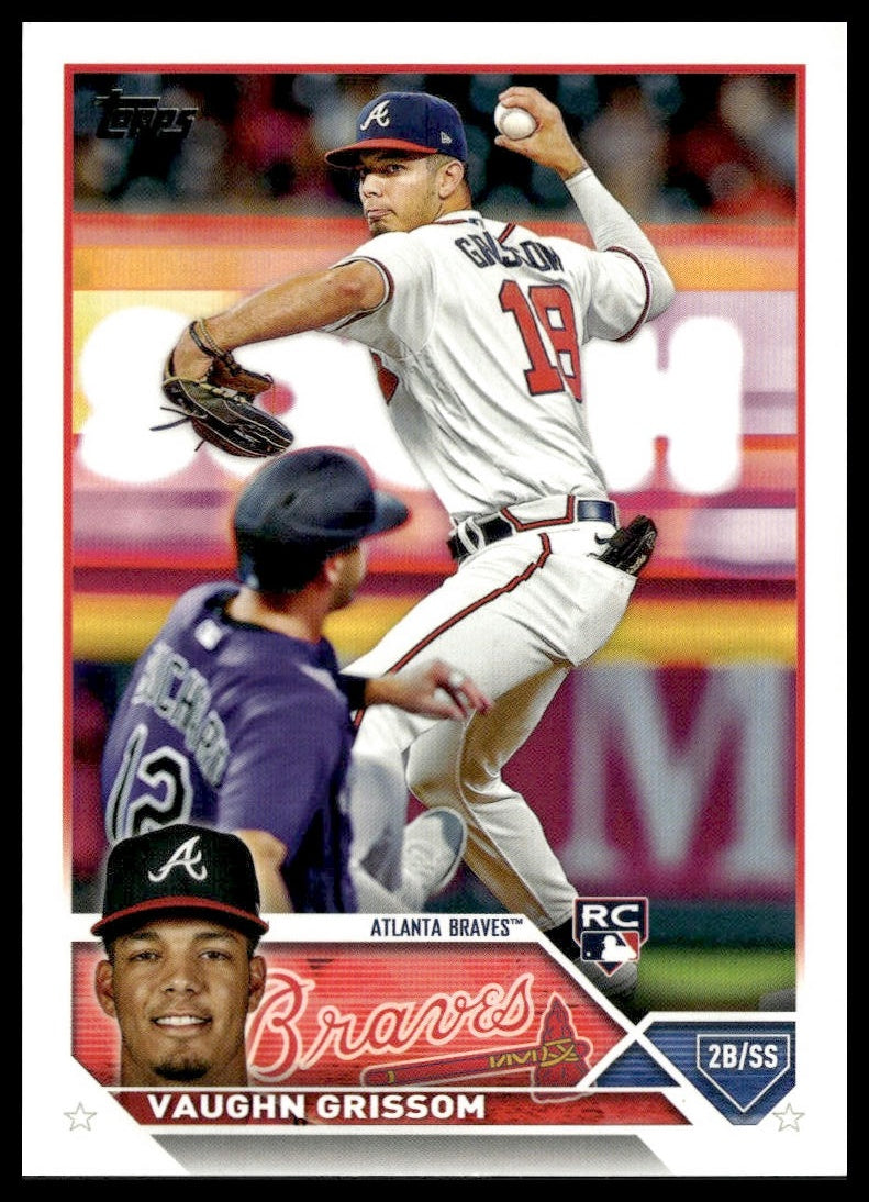 Vaughn Grissom #275 2023 Topps Atlanta Braves RC