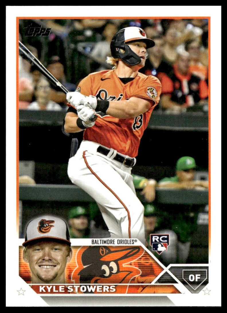 Kyle Stowers #156 2023 Topps Baltimore Orioles RC