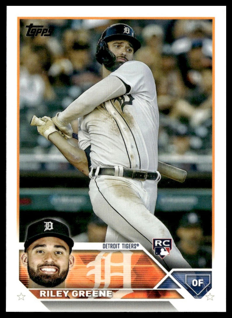 Riley Greene #31 2023 Topps Detroit Tigers RC