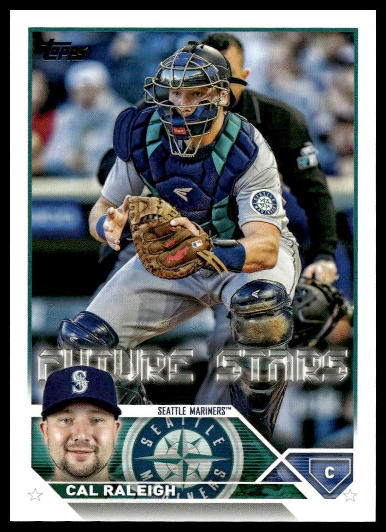 Cal Raleigh #160 2023 Topps Seattle Mariners