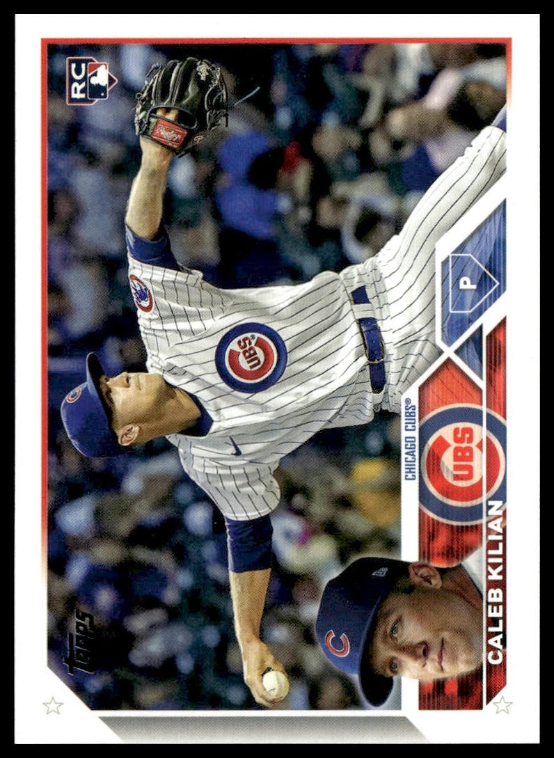 Caleb Kilian #69 2023 Topps Chicago Cubs RC
