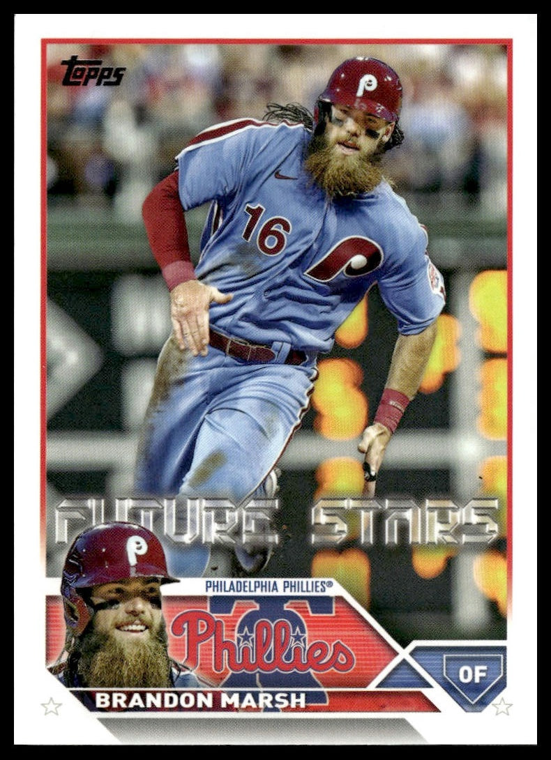 Brandon Marsh #237 2023 Topps Philadelphia Phillies