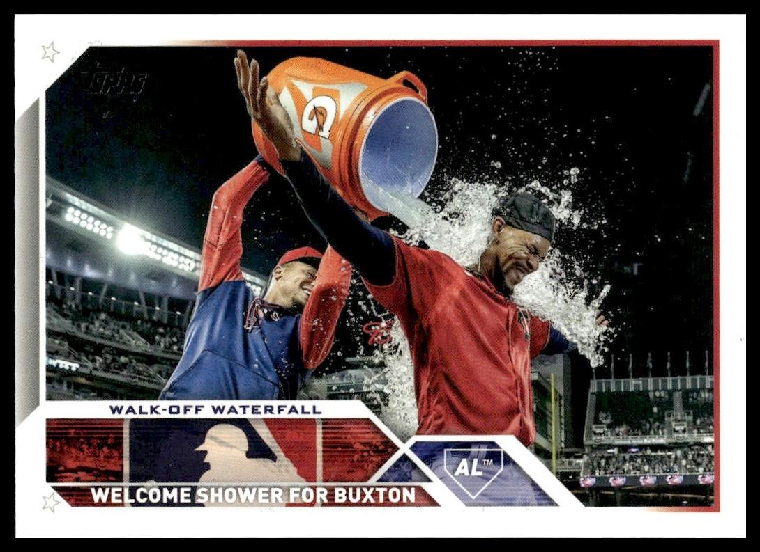 Walk-off Waterfall #326 2023 Topps Minnesota Twins