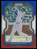 Anthony Rizzo #28 Red/White/Blue Prizm 2021 Panini Prizm Chicago Cubs