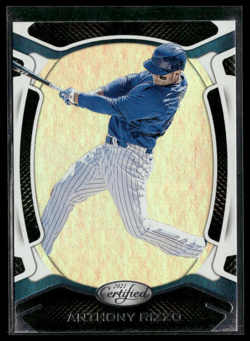 Anthony Rizzo #38 Certified 2021 Panini Chronicles Chicago Cubs