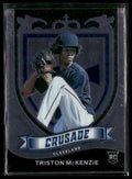 Triston McKenzie #2 Crusade 2021 Panini Chronicles Cleveland Indians
