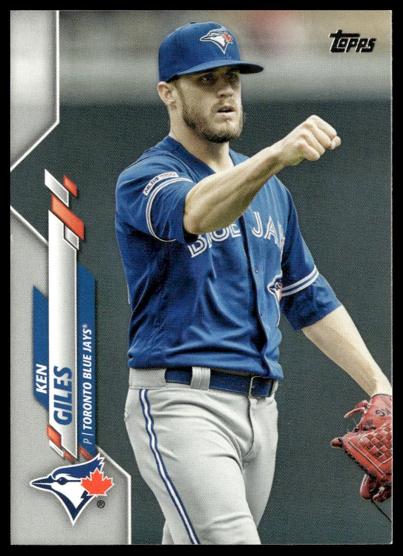 Ken Giles #84 2020 Topps Toronto Blue Jays