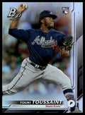 Touki Toussaint #19 2019 Bowman Platinum Atlanta Braves RC