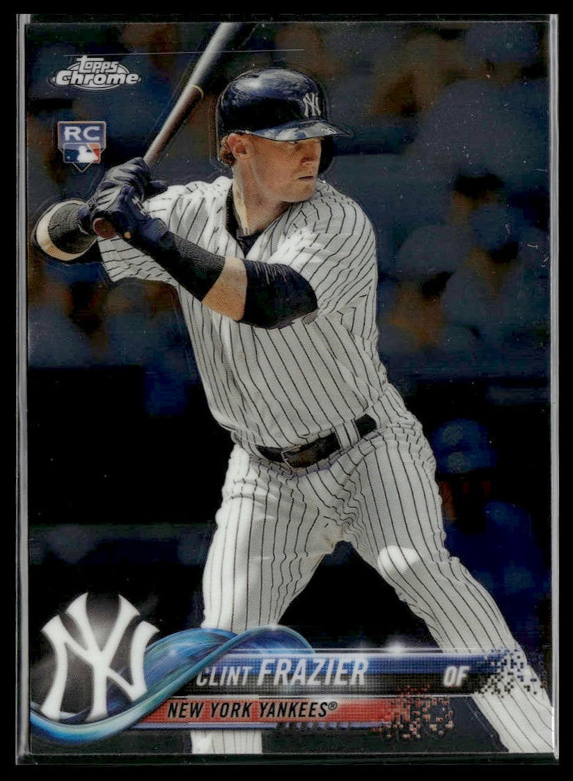 Clint Frazier #148 2018 Topps Chrome New York Yankees RC