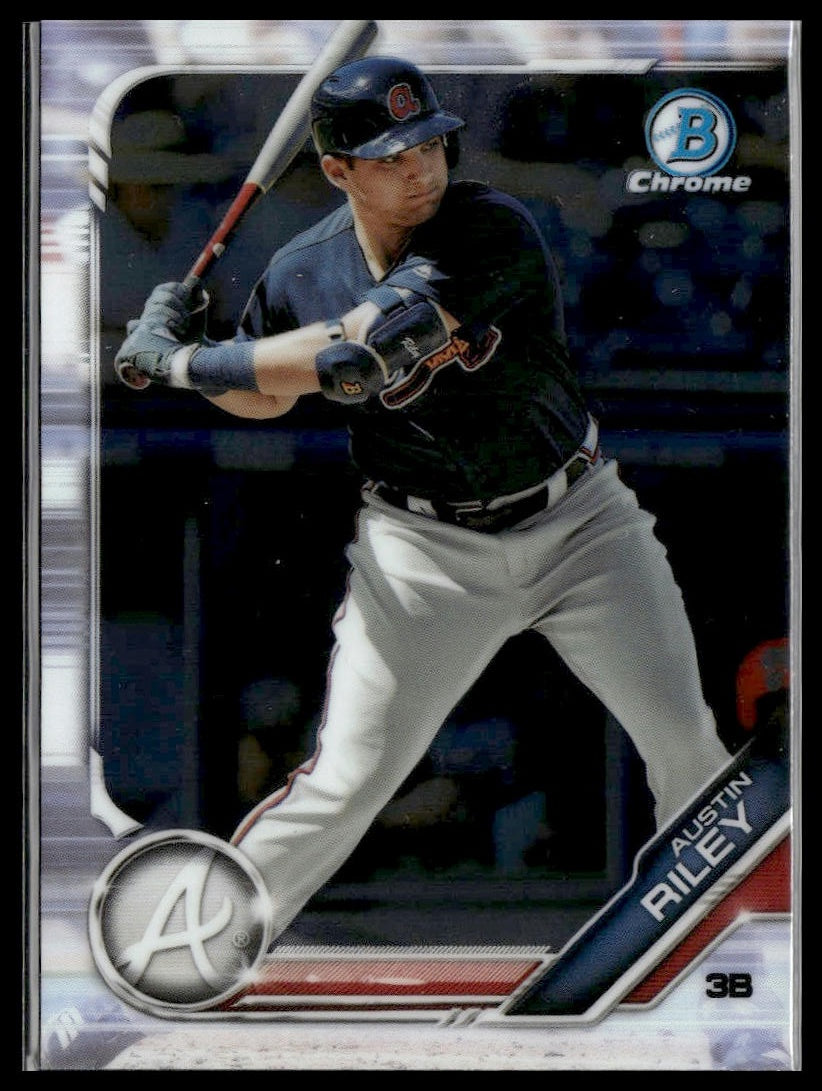 Austin Riley #BCP-129 Chrome Prospects 2019 Bowman Atlanta Braves