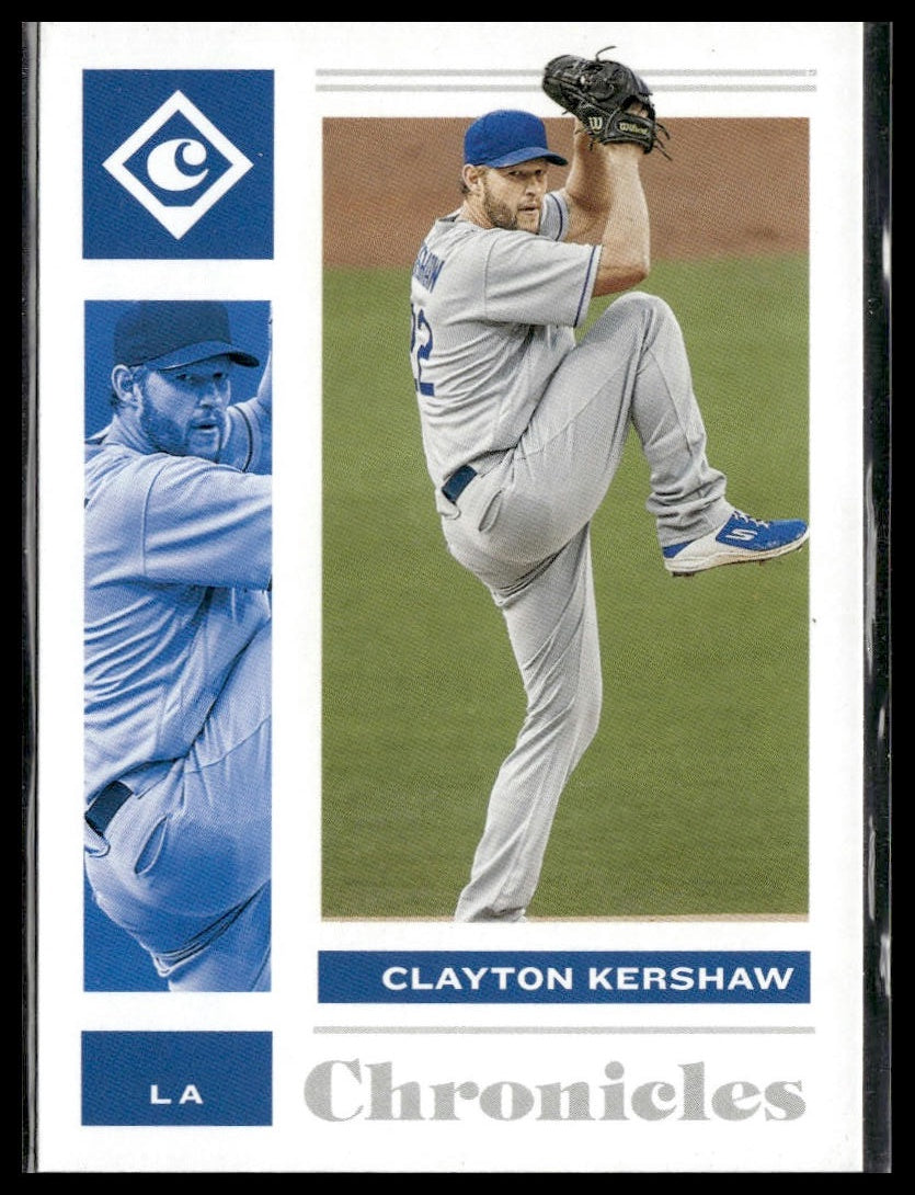 Clayton Kershaw #8 Chronicles 2021 Panini Chronicles Los Angeles Dodgers
