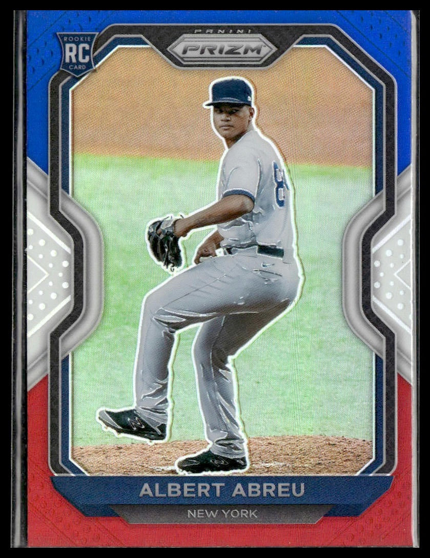 Albert Abreu #193 Red/White/Blue Prizm 2021 Panini Prizm New York Yankees