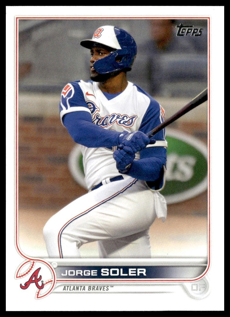 Jorge Soler  #208 All-Star Game Stamped 2022 Topps Atlanta Braves