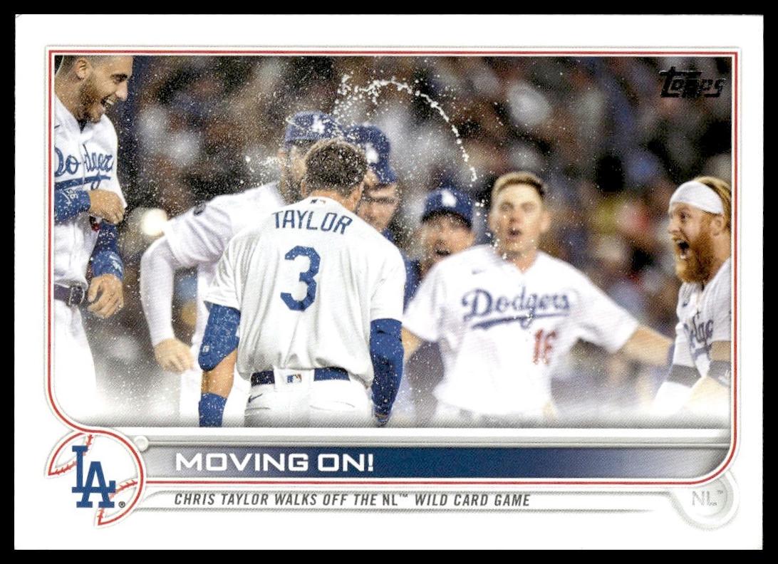 Moving On! #238 2022 Topps Los Angeles Dodgers