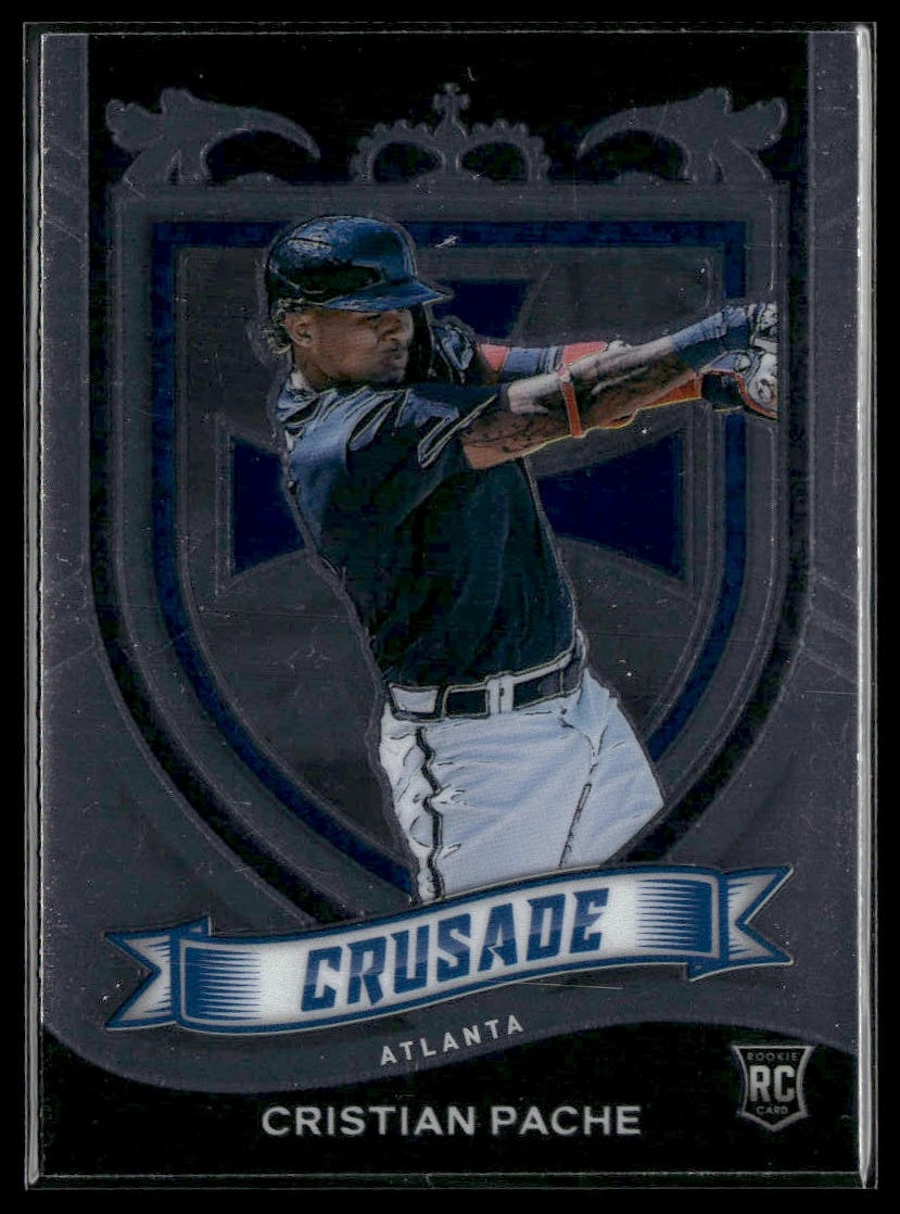 Cristian Pache #25 Crusade 2021 Panini Chronicles Atlanta Braves