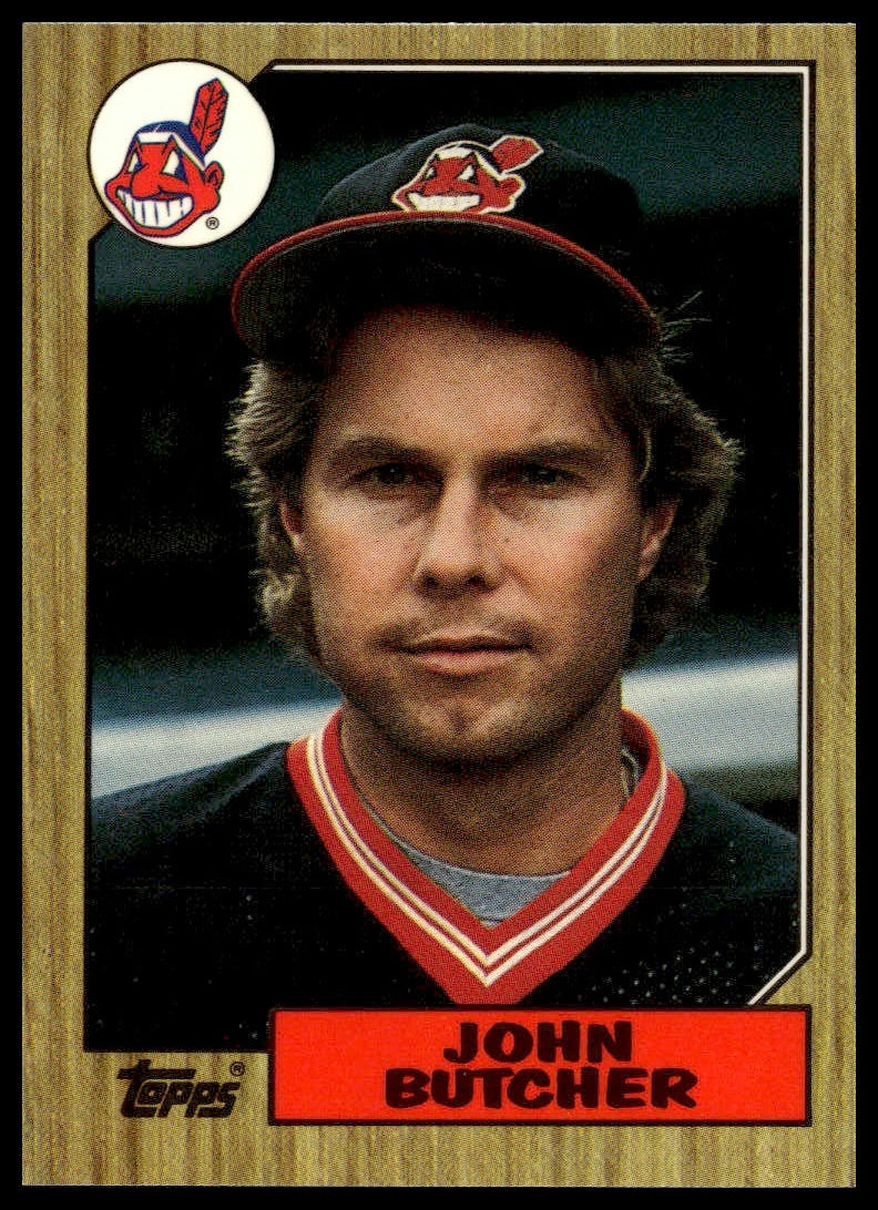 John Butcher #107 Collector's Edition (Tiffany) 1987 Topps Cleveland Indians