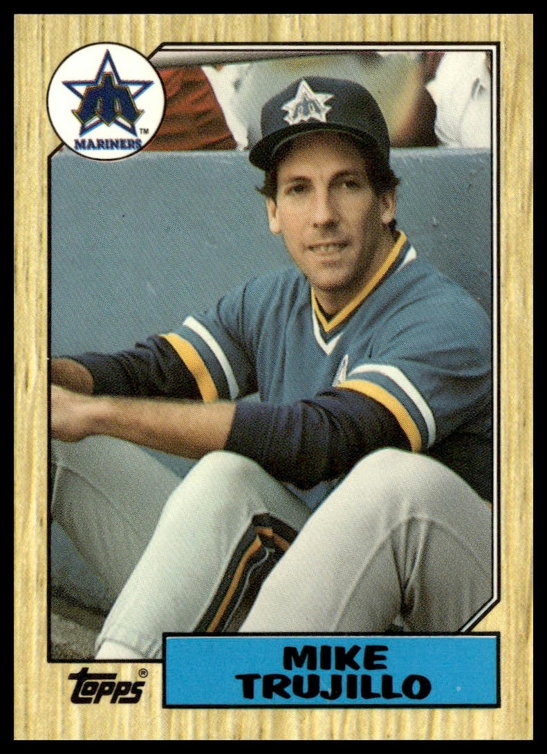 Mike Trujillo #402 Collector's Edition (Tiffany) 1987 Topps Seattle Mariners