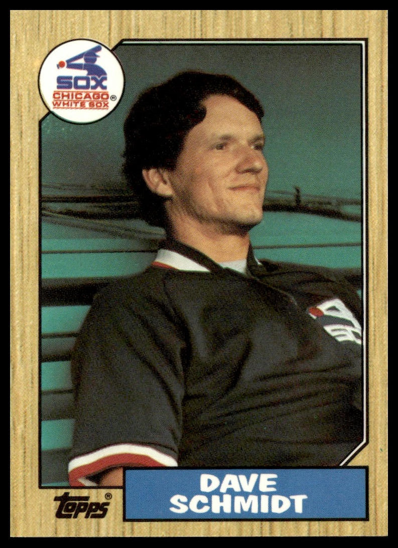 Dave Schmidt #703 Collector's Edition (Tiffany) 1987 Topps Chicago White Sox