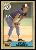 Kelly Gruber #458 Collector's Edition (Tiffany) 1987 Topps Toronto Blue Jays