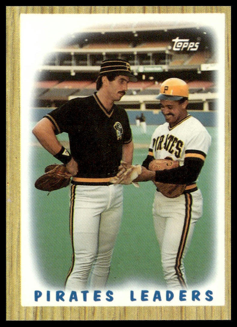 Pirates Leaders #131 Collector's Edition (Tiffany) 1987 Topps Pittsburgh Pirates