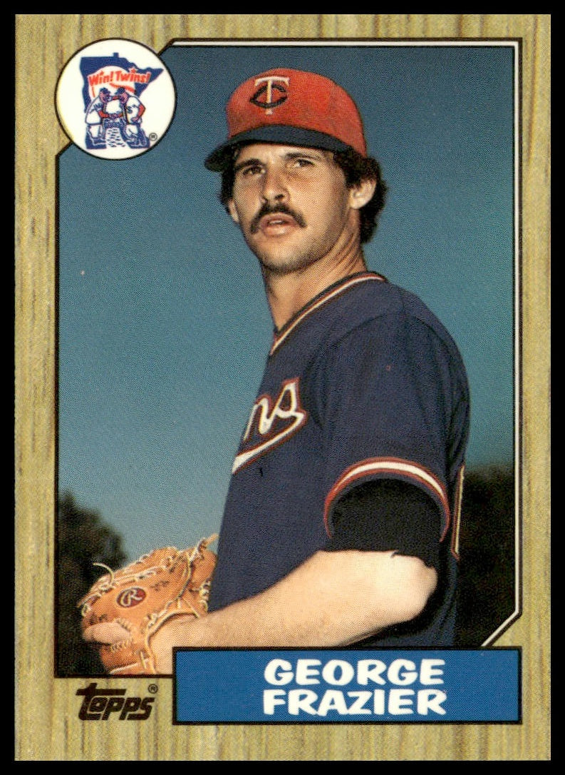 George Frazier #207 Collector's Edition (Tiffany) 1987 Topps Minnesota Twins