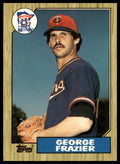 George Frazier #207 Collector's Edition (Tiffany) 1987 Topps Minnesota Twins