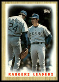 Rangers Leaders #656 Collector's Edition (Tiffany) 1987 Topps Texas Rangers