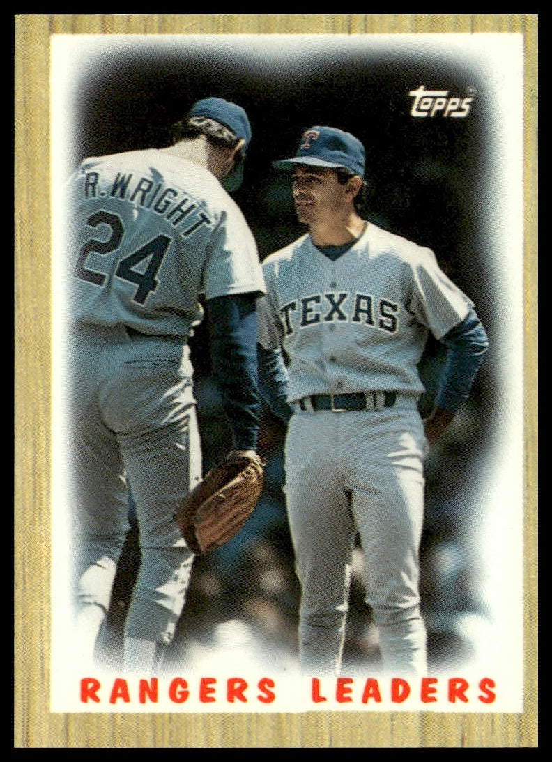 Rangers Leaders #656 Collector's Edition (Tiffany) 1987 Topps Texas Rangers